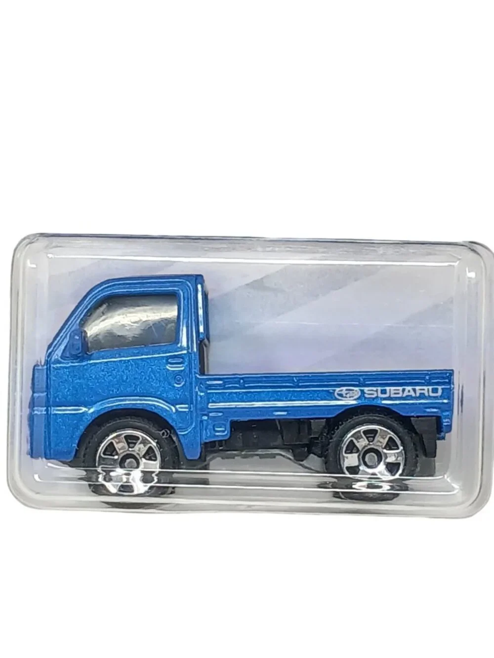 Matchbox Subaru Sambar Truck MBX Service DieCast Toy Vehicle Blue #S-12